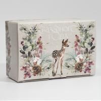 НГ Подарочная коробка 22х15х10 складная Новогодняя 1/55 НГ Подарочная коробка 22х15х10 складная Новогодняя 1/55