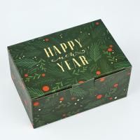 НГ Подарочная коробка 22х15х10 складная С Новым Годом 1/1 НГ Подарочная коробка 22х15х10 складная С Новым Годом 1/1