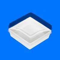 Контейнер бумажный 550мл 112х112х40мм картон SmartPack белый (кр 467179) 50/450 