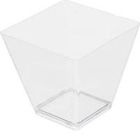 Креманка 95мл 55х56мм чаша Ромб прозрачная Кристалл 25/500 