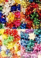 Бант-звезда 2см цвета микс 100/100