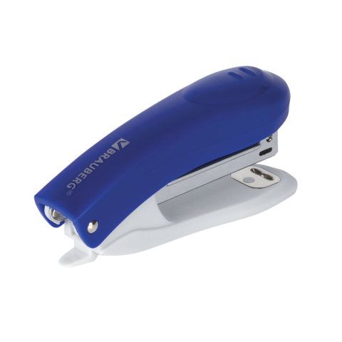 Степлер №10 до 12л синий Original BRAUBERG 1/12/288
