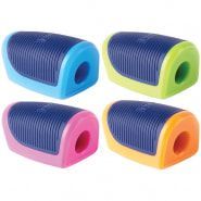 Точилка 1 отверстие пластиковая ассорти Blitz Berlingo 1/36