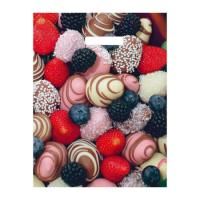 Пакет с вырубной ручкой (31х40)-60 Сладкий букет 50/1000 Пакет с вырубной ручкой (31х40)-60 Сладкий букет 50/1000