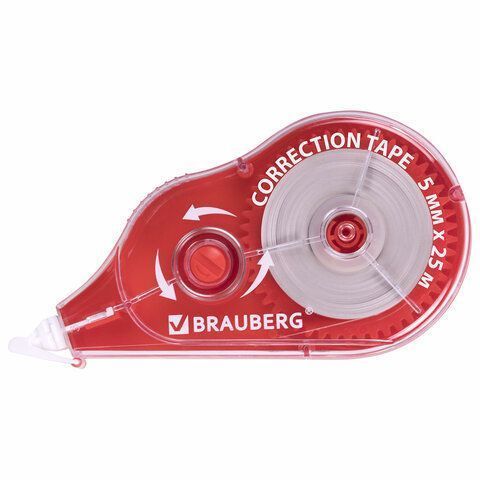 Корректирующая лента 5мм х 25м BRAUBERG MAXI PLUS 1/24 (Клиент)