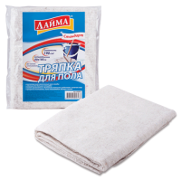 Тряпка для мытья пола (80х100) ЛАЙМА Стандарт 100% хлопок плотность 190г/м2 1/22