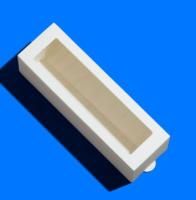 Коробка для макарун с окном 180х55х55мм белая OSQ MB 6 50/300