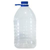 ПЭТ бутылка 5л горло 48мм с крышкой прозрачная 14/14 ПЭТ бутылка 5л горло 48мм с крышкой прозрачная 14/14