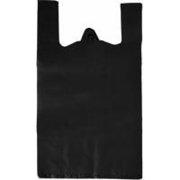 Пакет Майка ПНД (25+13)х45-10 черная Тригон 100/5000