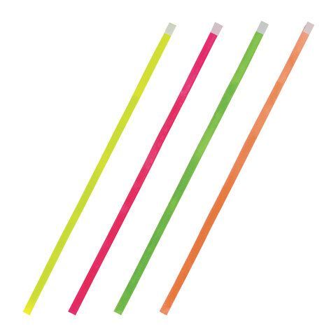 Закладки-ляссе ПОЗИТИВ для книг А5 (длина 28 см) ПИФАГОР, клейкий край, 4 ленты, 111649