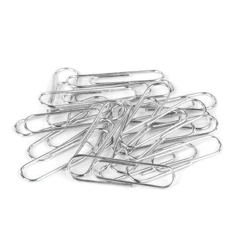 Скрепки 28мм 100шт оцинкованные BRAUBERG 1/10/300