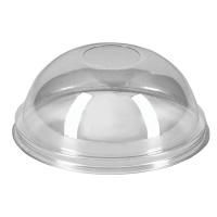 Крышка для стакана шейкер ПЭТ d-95 купольная с отверстием прозрачная UPAX-UNITY  50/1000 