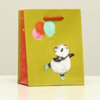 Пакет подарочный бумажный (11,5х14,5х6,5) Удивительный 1/480