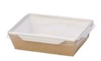 Контейнер салатник 800мл 209х127х55мм OSQ OpSalad крафт ламин (крышка 460092) 50/400