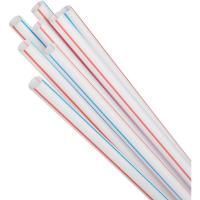 Трубочки для коктейля 210х7 прямые полоса (1000шт) 1/8 