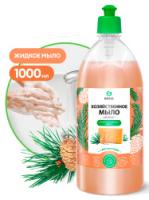Мыло хозяйственное жидкое 1л пуш-пул с маслом кедра Грасс GRASS 1/6