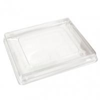 Крышка для контейнера 550мл 141х141х13,5мм OSQ SmartPack прозр плоская 50/450