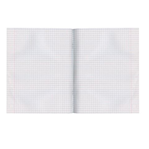 Тетрадь 96л А5 клетка офсет №2 мелованный картон Города STAFF 1/56