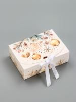 НГ Подарочная коробка 16х11,5х5см Кристальный Новый Год 1/5/250 НГ Подарочная коробка 16х11,5х5см Кристальный Новый Год 1/5/250