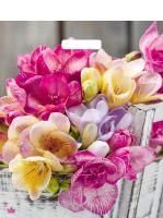 Пакет с вырубной ручкой (38х45)-60 Цветочная симфония Тико 50/500  Пакет с вырубной ручкой (38х45)-60 Цветочная симфония Тико 50/500