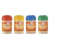 Зубочистки в бочонке (200шт) Paterra 4/240