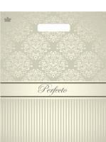 Пакет с вырубной ручкой (30х37)-90 Перфекто Бежевое серебро Тико 25/400 Пакет с вырубной ручкой (30х37)-90 Перфекто Бежевое серебро Тико 25/400