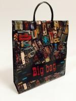 Пакет с пластмассовыми ручками (35х36+10) объемный Мозаика 10/50 Пакет с пластмассовыми ручками (35х36+10) объемный Мозаика 10/50