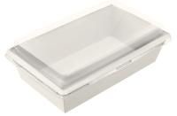 Крышка для контейнера 500мл 120х160х20мм OneClick прозр купольная 1EA 50/400