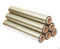 Пленка стретч (стрейч) 500х23мкм вторичная (2,00) 1/6  Пленка стретч (стрейч) 500х23мкм вторичная (2,00) 1/6