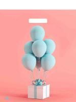 Пакет с вырубной ручкой (38х45)-60 Воздушный сюрприз Тико 50/500 Пакет с вырубной ручкой (38х45)-60 Воздушный сюрприз Тико 50/500