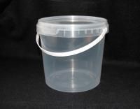 Ведро пищевое прозрачное 2,0л с крышкой 50/50 Ведро пищевое прозрачное 2,0л с крышкой 50/50