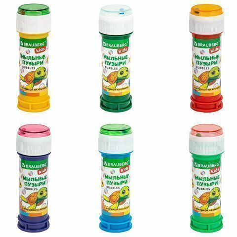 Мыльные пузыри 60мл с игрушкой BRAUBERG Kids 1/36/216 Мыльные пузыри 60мл с игрушкой BRAUBERG Kids 1/36/216