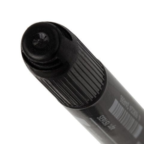 Маркер перманентный черный 0,8/3мм двусторонний наконечники Double BRAUBERG 1/12