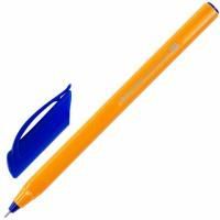 Ручка шариковая масляная синяя 0,7мм трехгранная BRAUBERG Extra Glide Orange 1/12/1200 
